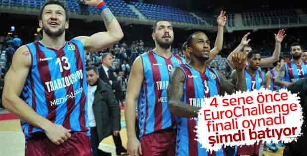 Trabzonspor Basketbol’da yıkım; A Takım durma noktasında