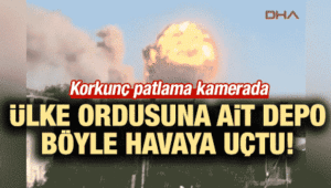 Kazakistan’da orduya ait depoda art arda patlama