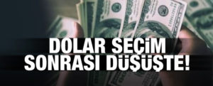 Dolar Düşüşde